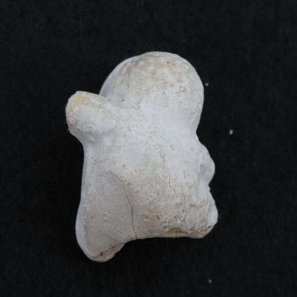 Antique Miniature Snow Baby Child Figurine Primitive Porcelain Bisque Christmas - Picture 4 of 11